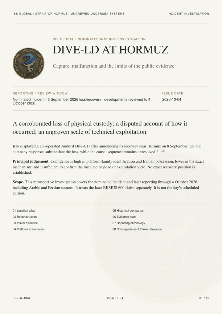 Dive-LD at Hormuz